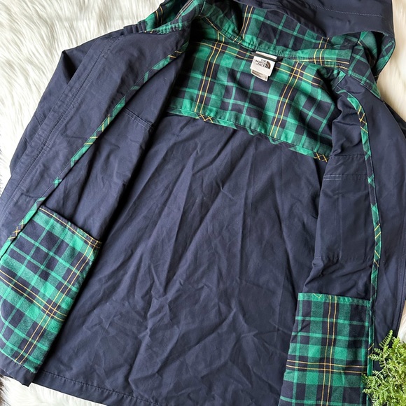 The North Face Hood Plaid Jacket Men Fruitvale Durable Water Repellent NF0A4QZJ - Picture 8 of 9
